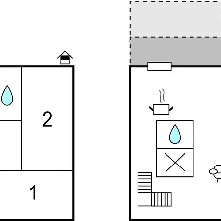 3 Bedroom Beautiful In アパート クレック